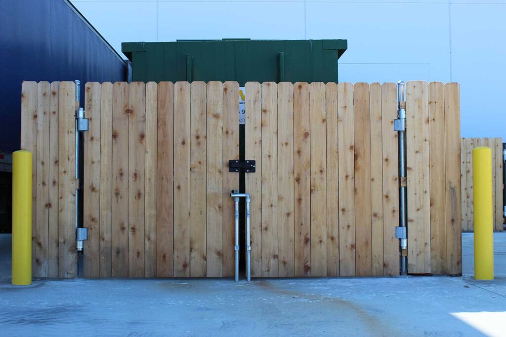 Dumpster enclosures